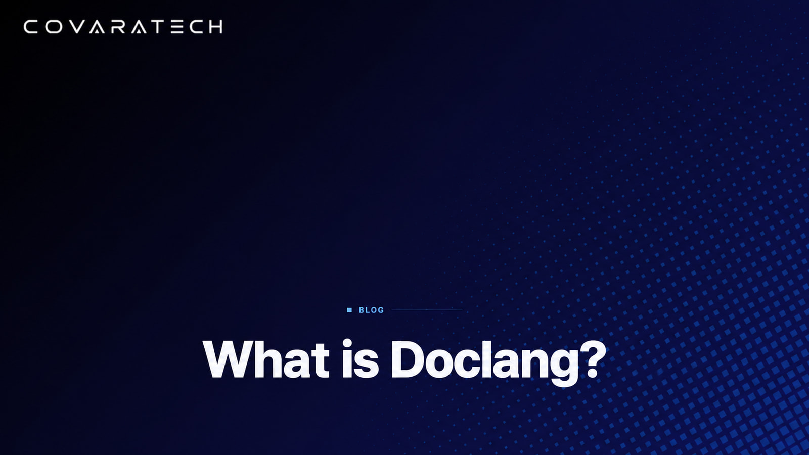 What is Doclang?